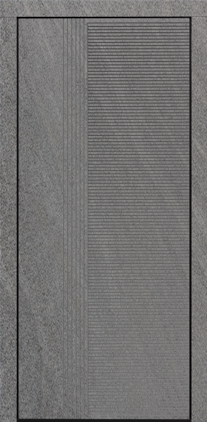 Входные двери Сталлер Comfort 3K ЮП-22 MI36 Санд темный - ЮП-6 Дуб шале снежный