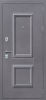 Входные двери M50 штамп 2 квадрата Букле графит - ФЛ-30 Velluto Bianco AG 700
