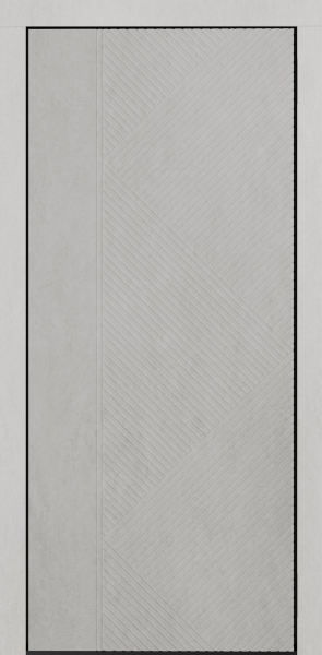 Входные двери Сталлер Comfort 3K ЮП-29 Верона бьянко - ЮП-18 грей