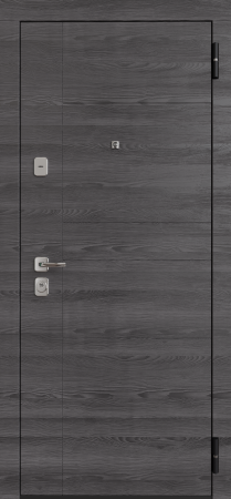 Входные двери TR 12 ЮП-6 Дуб мадейра LW676-GTA (горизонт) - ЮП-4 ZB Белый