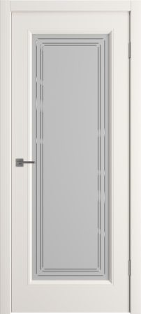 Межкомнатные двери Беатрис 1 ДО мателюкс матовое с гравировкой